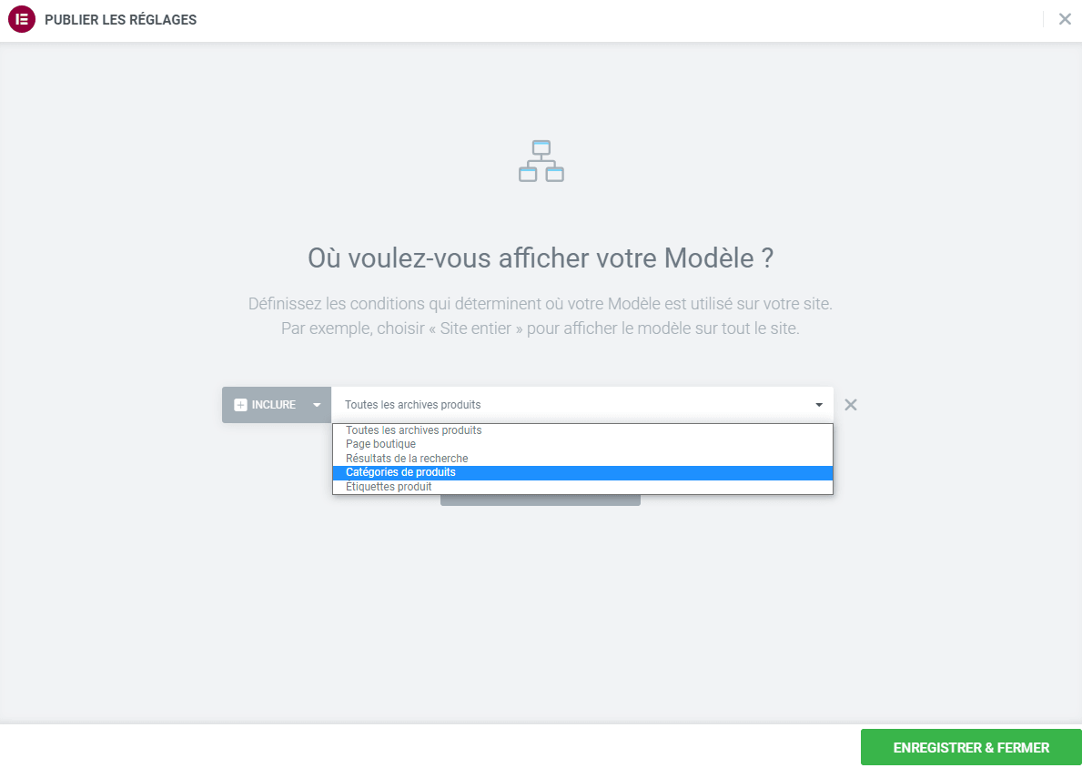 categorie condition