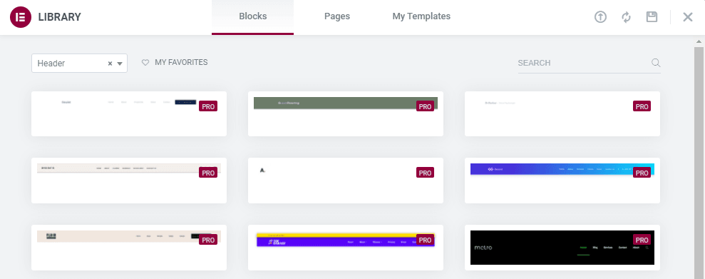 header de blog theme
