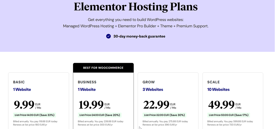 Elementor cloud