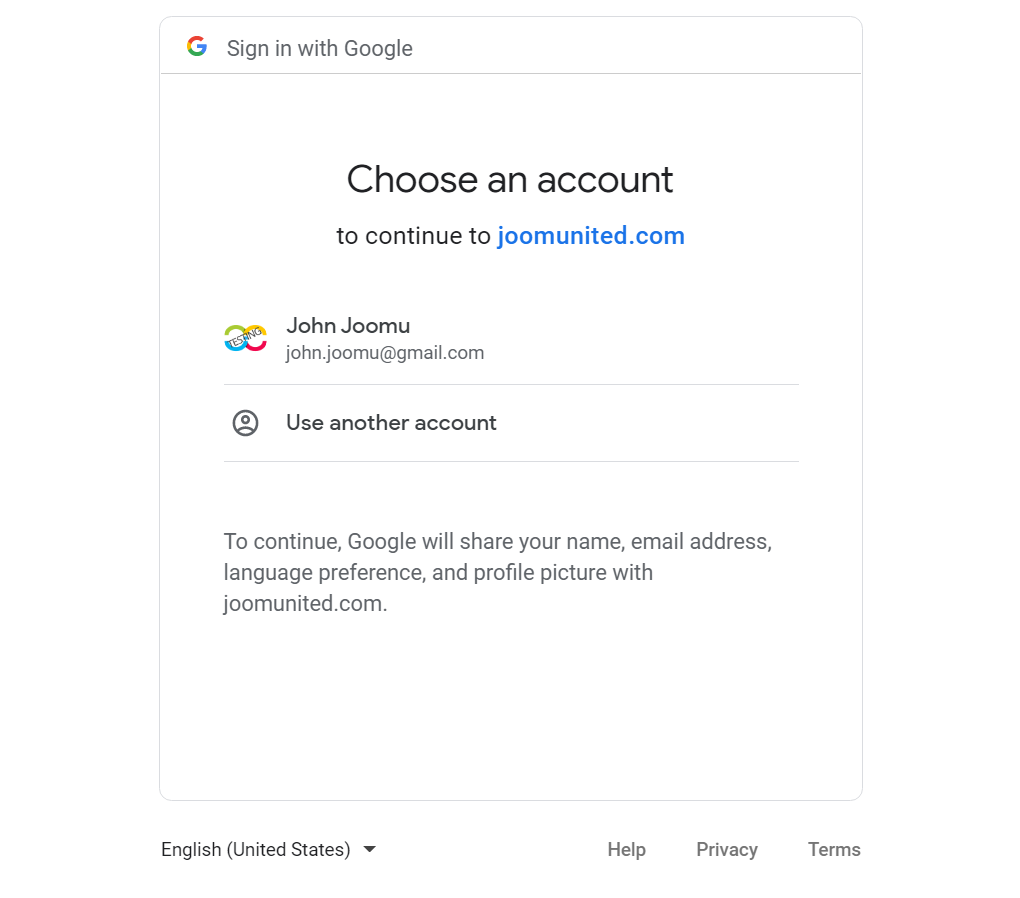 Allow access