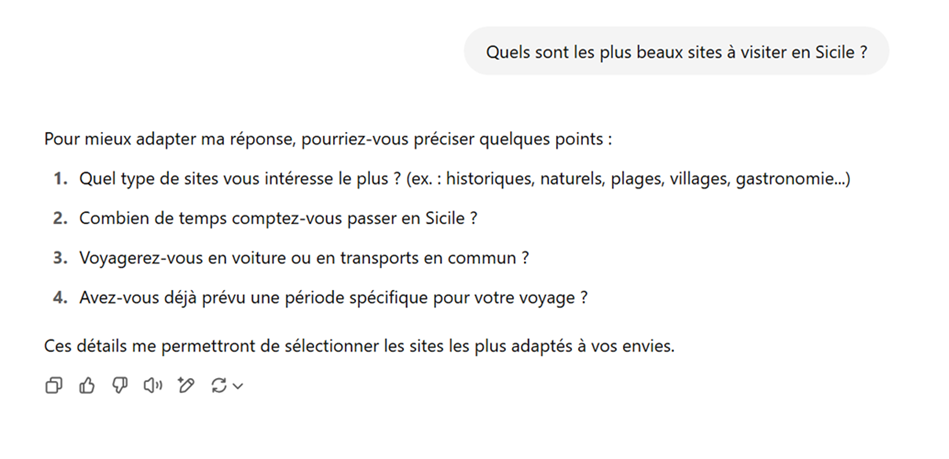chat GPT clarification