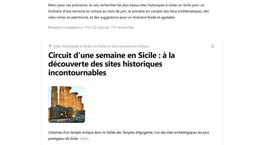 resultats chatGPT